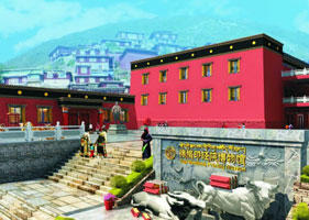 易景通景區票務系統和德格雕版印刷博物館(4A)達成合作協議